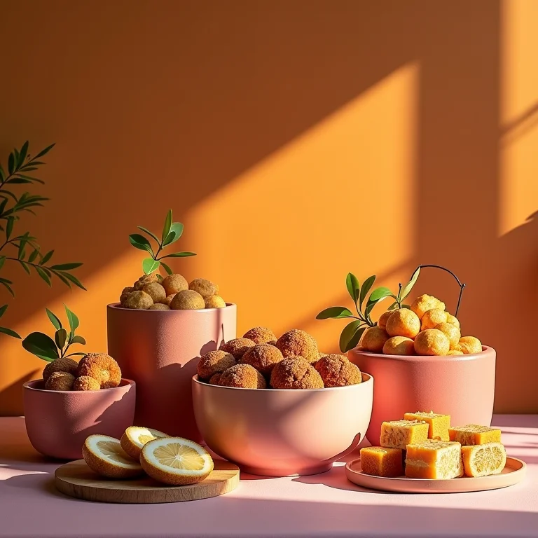 Seleção de buffets estilosos