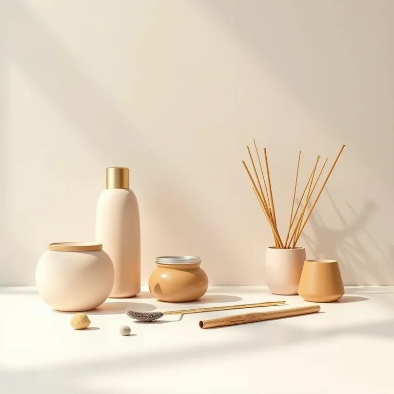 Seleção de materiais de artesanato