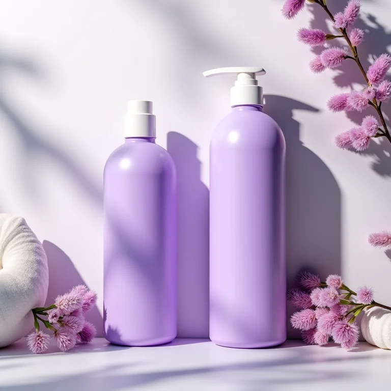 Shampoo e condicionador para cabelos grisalhos