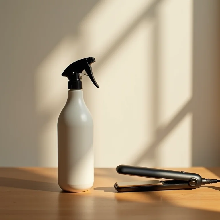 Spray protetor térmico para cabelo