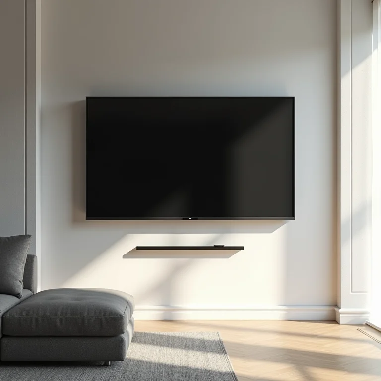 Suporte ideal para TV na parede