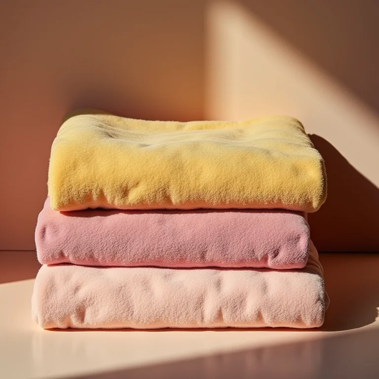 Tecidos de fleece macios e aconchegantes para babadores