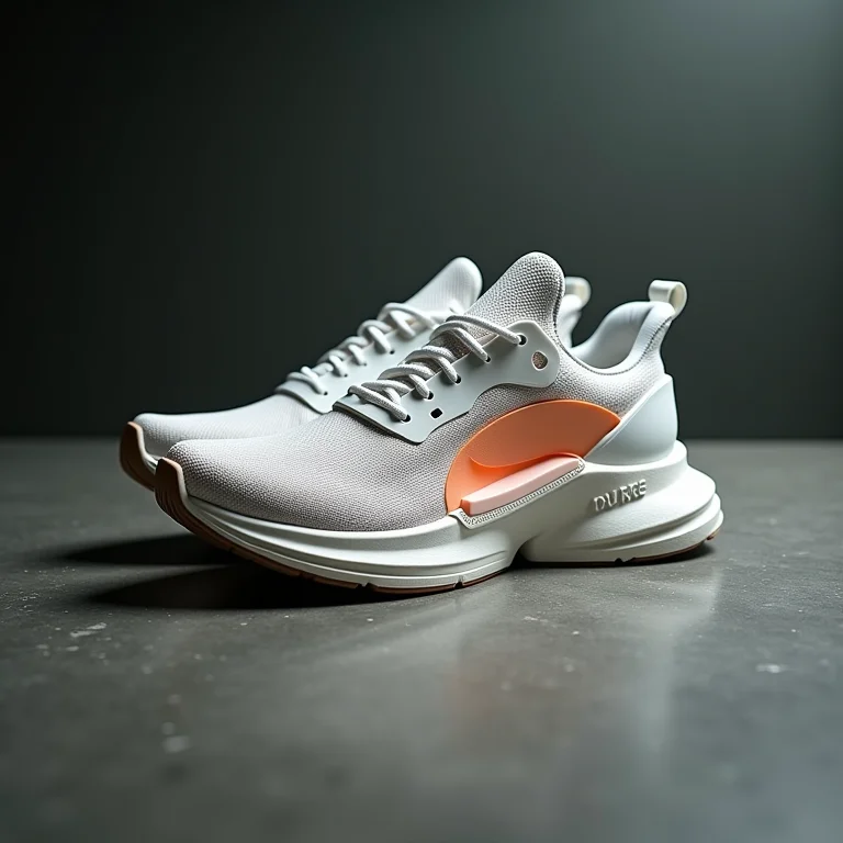 Tênis com diferentes níveis de amortecimento