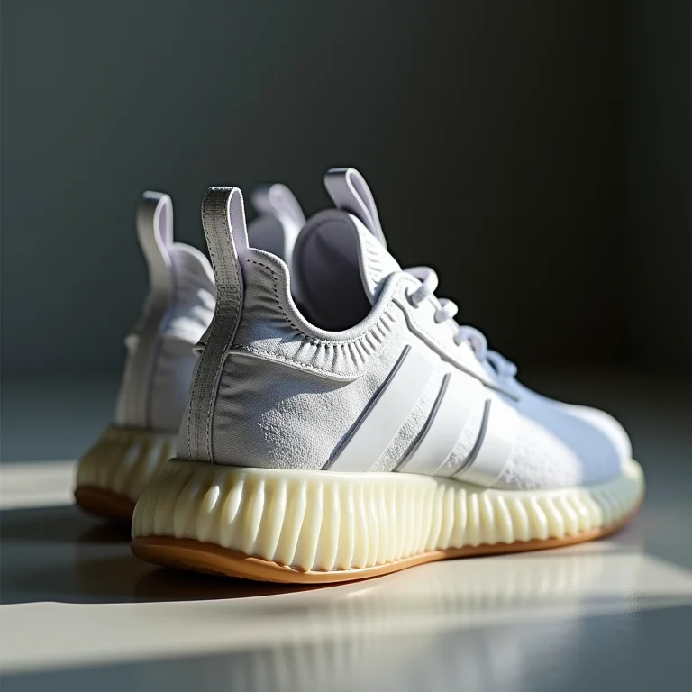 Tênis com suporte reforçado no calcanhar