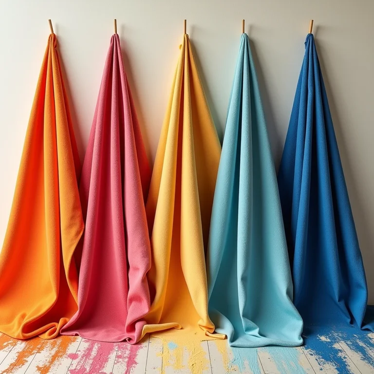 Tintas Acrilex para tecido.