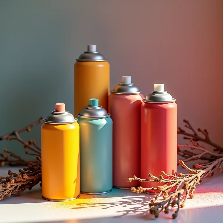 Tintas Spray Colorgin: para um toque de cor nos galhos