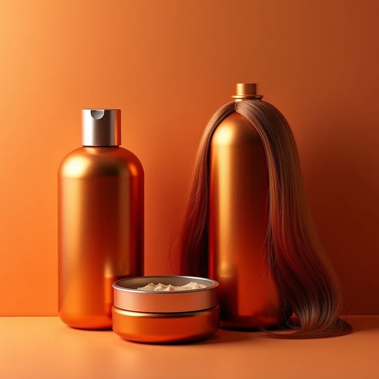 Tinturas de cabelo acaju