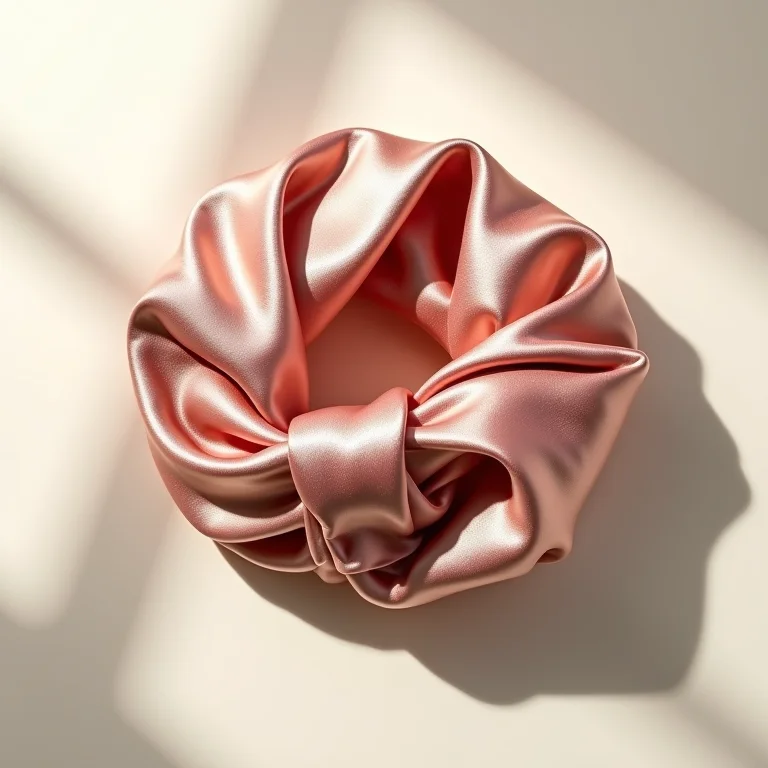 Turbante de seda luxuoso