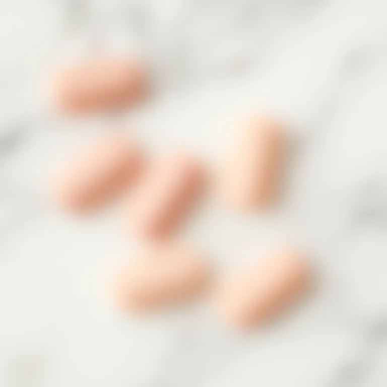 Unhas almond curtas com esmalte nude: elegância atemporal