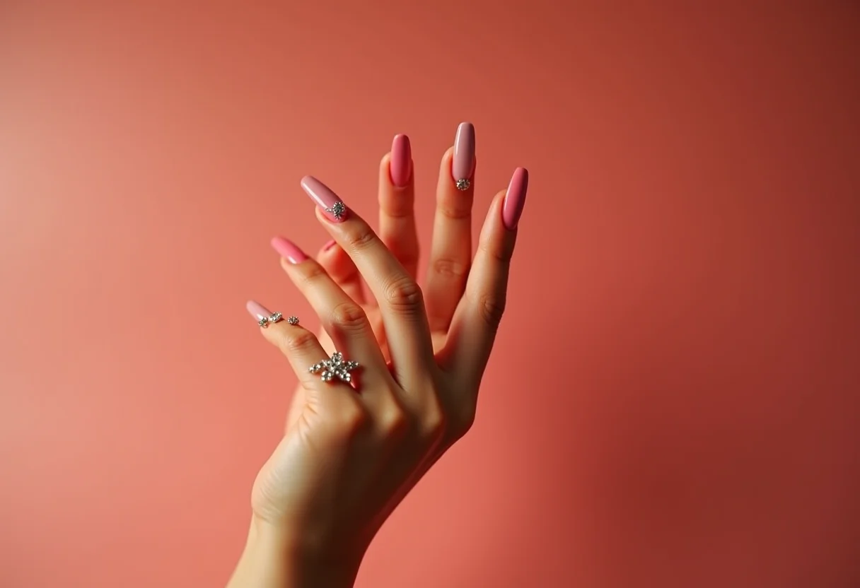 Unhas rosas decoradas: 5 ideias para copiar