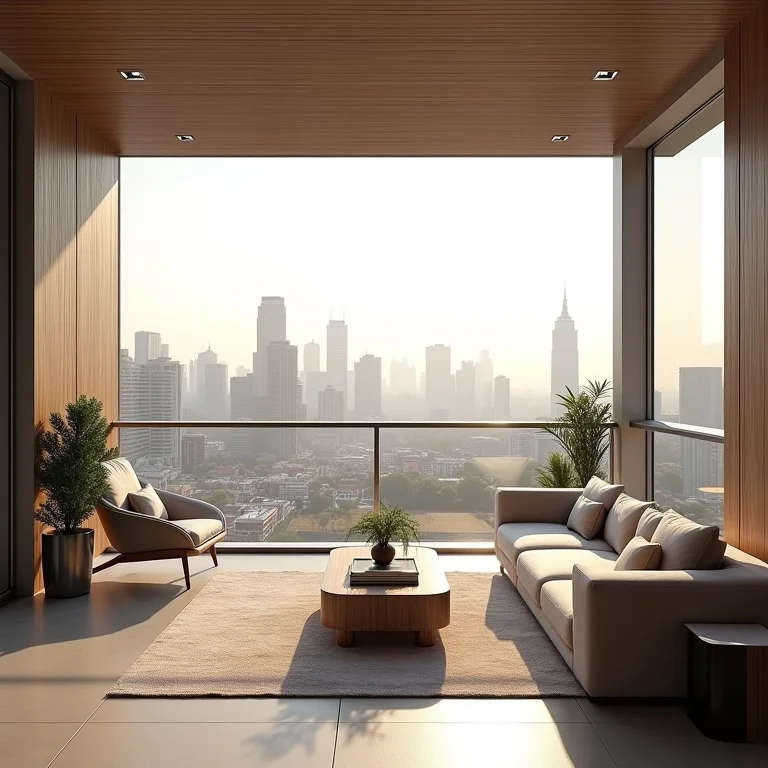 Varanda gourmet valorizando o imóvel.