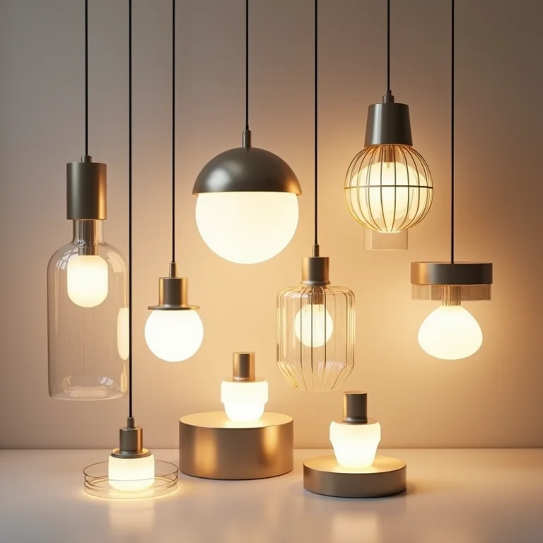 Variedade de lustres para sala de jantar