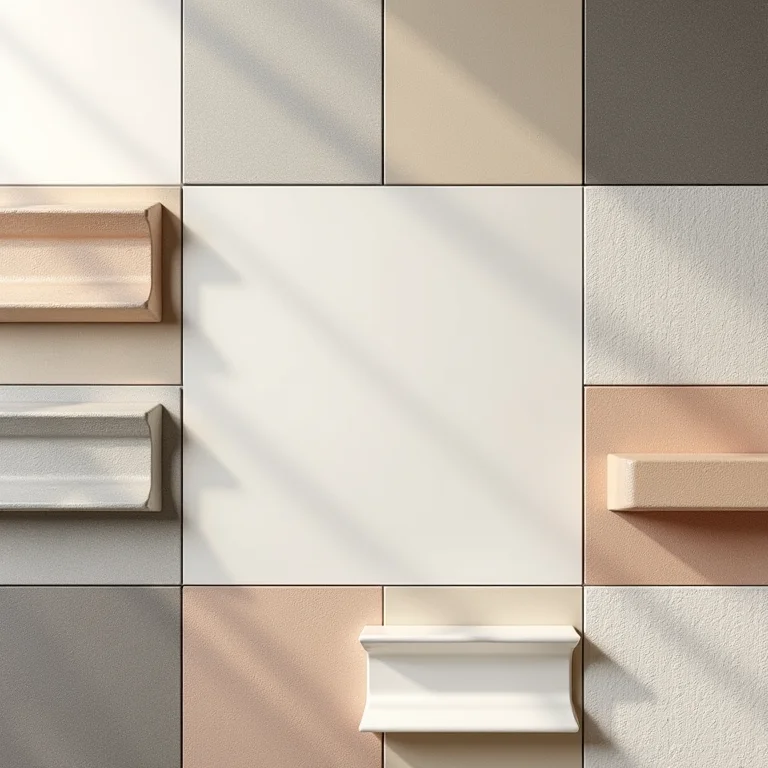 Variedade de pastilhas para banheiro