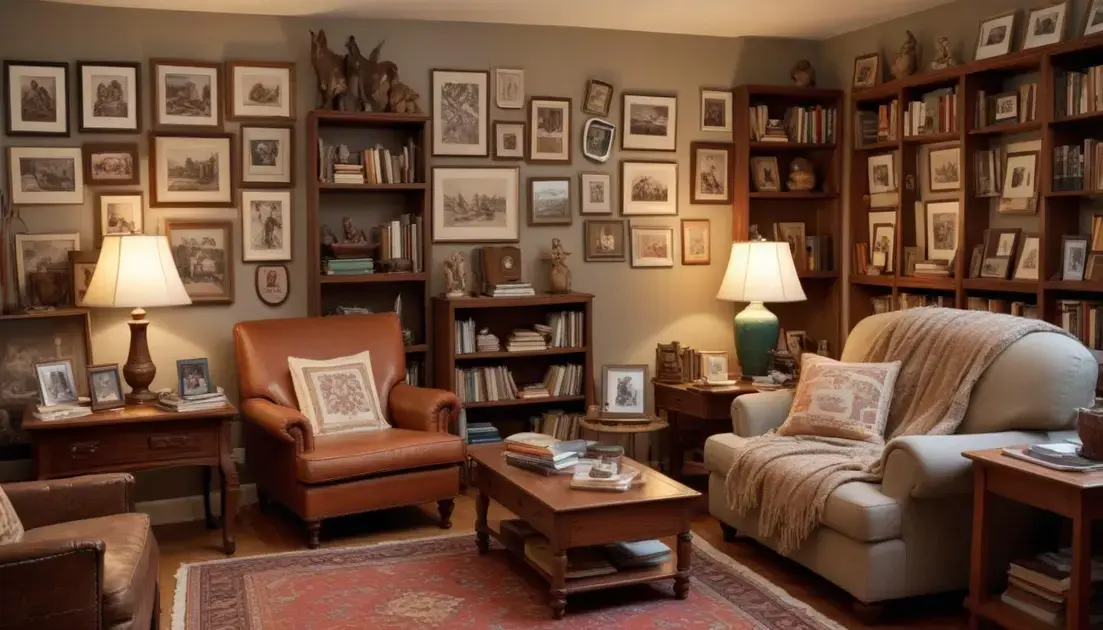 Incorpore objetos pessoais para uma decoração única Incorpore objetos pessoais para uma decoração única