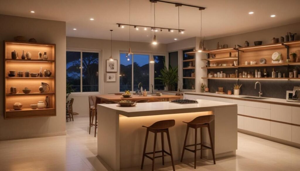 Iluminação estratégica casa: transforme seu lar em refúgio perfeito