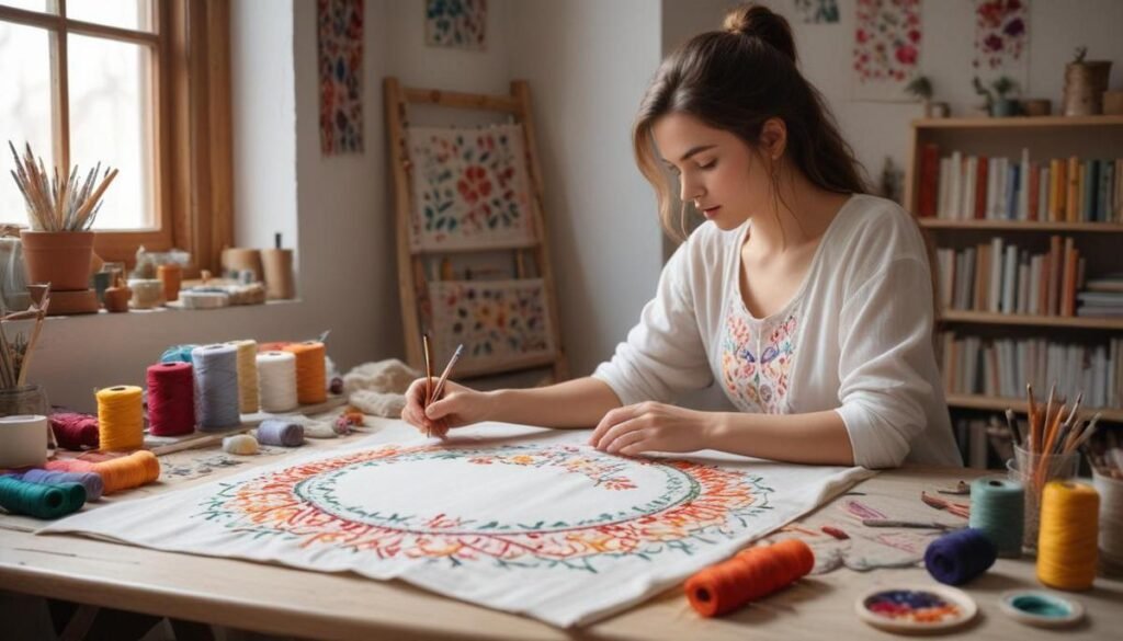 Bordado livre: técnicas fáceis para criar arte única no tecido Bordado livre: técnicas fáceis para criar arte única no tecido