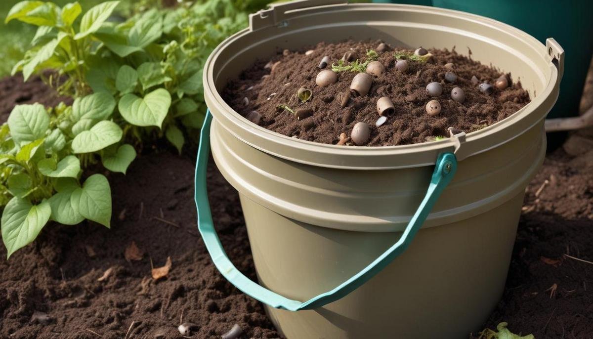 Método 2: bokashi fermentado rápido