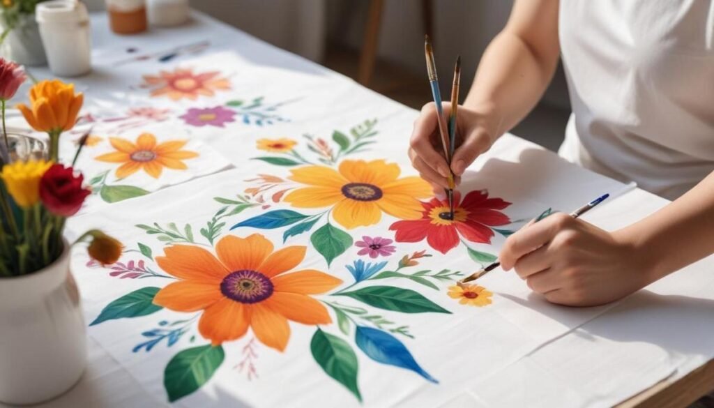 Pintura em tecido: técnicas fáceis para personalizar roupas e criar peças únicas