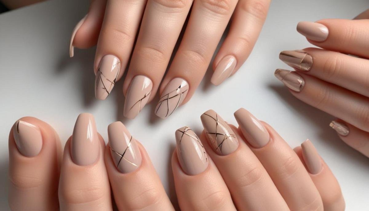 Como fazer nail art minimalista passo a passo