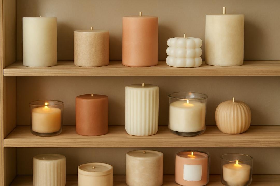 Como escolher velas decorativas ideais para sua casa