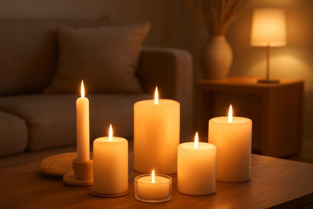 Velas decorativas: transforme seu lar com charme e personalidade única