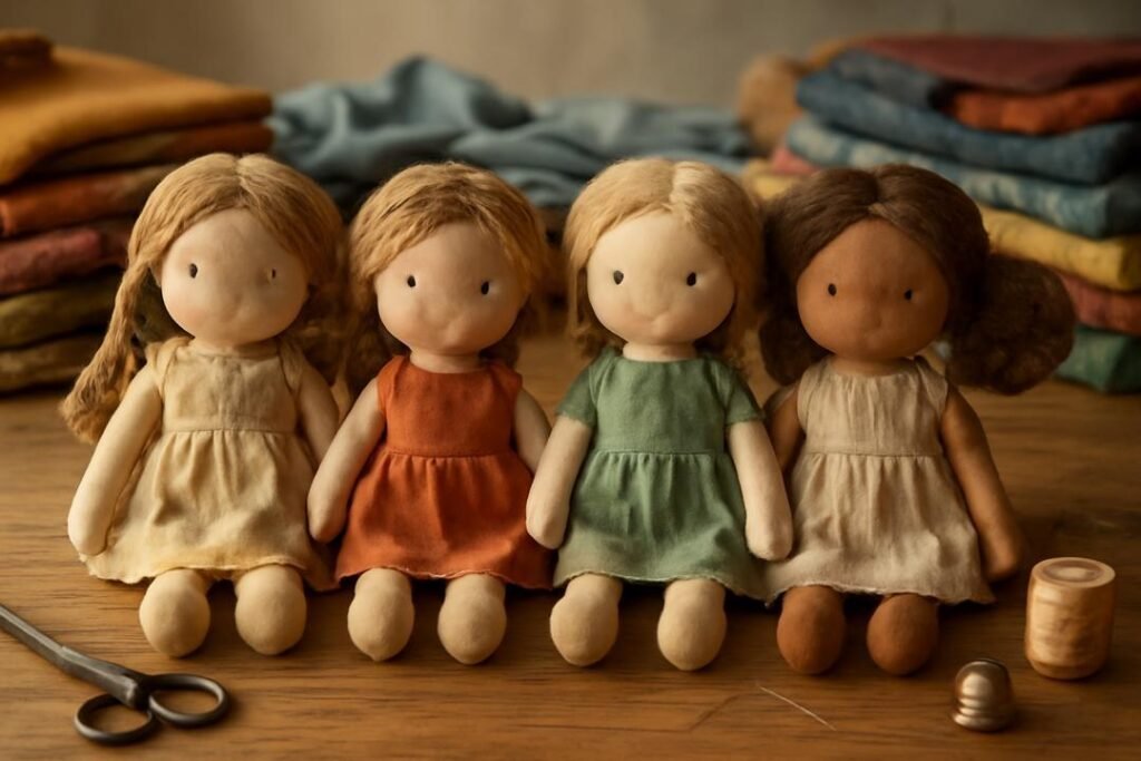 Boneca pano: descubra como criar peças encantadoras e únicas passo a passo