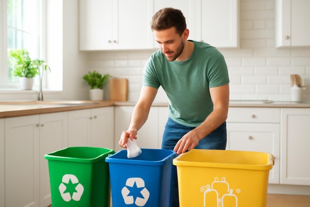 Técnicas simples para reciclagem em casa