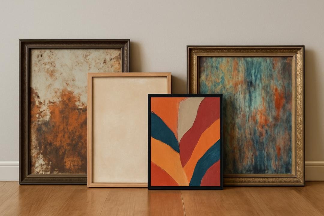 Técnicas para posicionar quadros na parede com equilíbrio