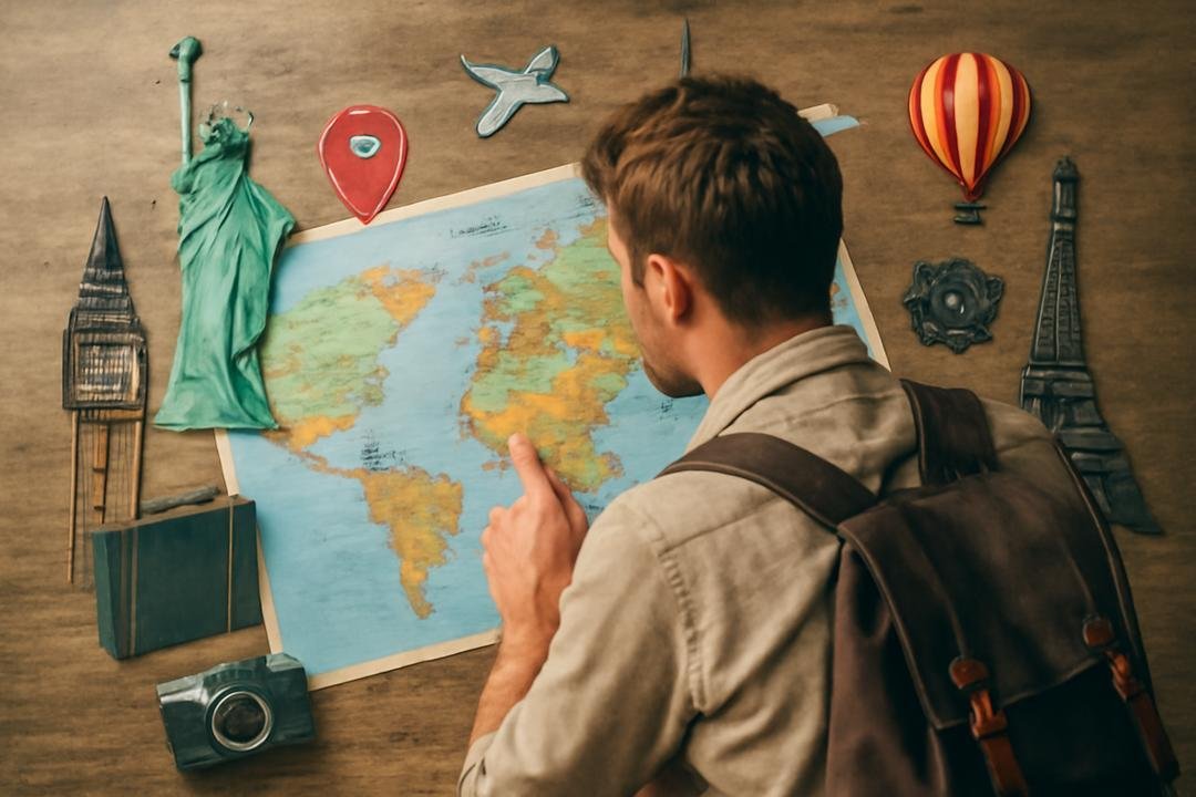 Principais pontos turísticos do Brasil e do mundo