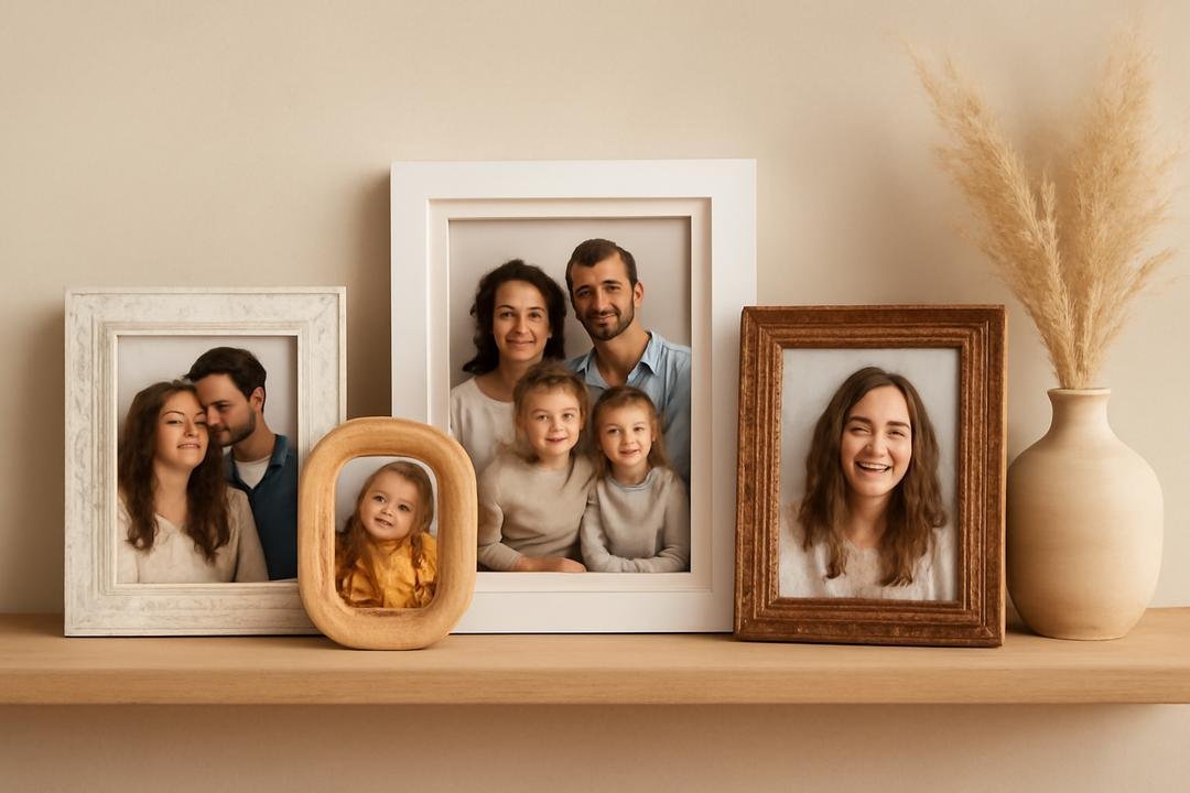 Técnicas e ideias para personalização de porta-retratos Técnicas e ideias para personalização de porta-retratos