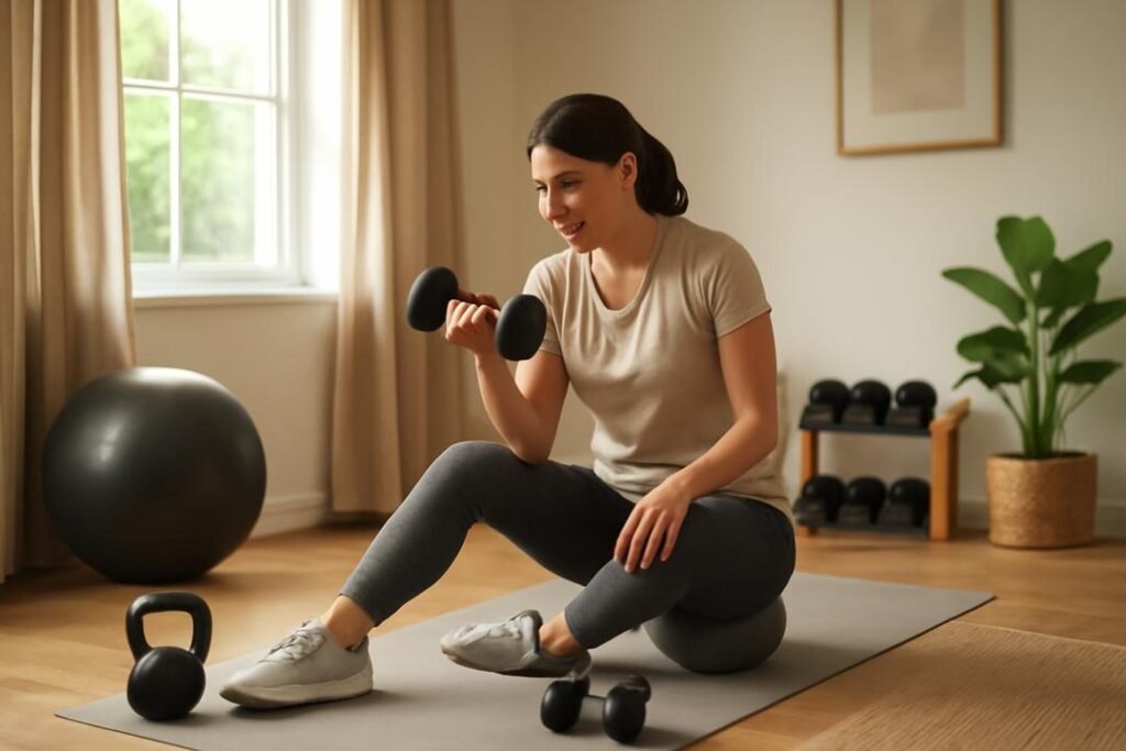 Exercícios casa: como transformar seu lar em uma academia prática e eficiente Exercícios casa: como transformar seu lar em uma academia prática e eficiente