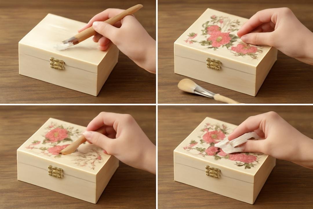 Dicas para personalizar e proteger suas peças de decoupage Dicas para personalizar e proteger suas peças de decoupage